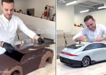 Amaury Guichon Chocolate Hyundai Ioniq 6