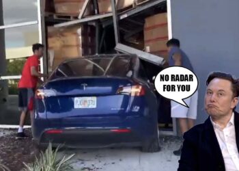 Tesla accident radar technology