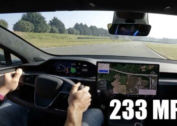 Tesla model s plaid top speed 233 mph