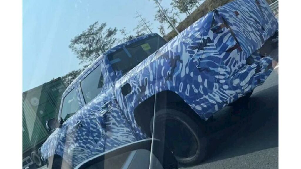 BYD Electric Pickup Truck Spied