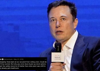 elon musk ordered delete tweet labour laws