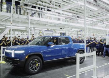 rivian production deliveries q1 2023