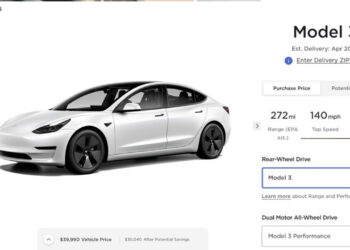 Tesla model 3 price cut