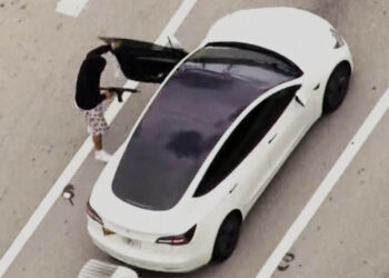 Tesla model s highjacked