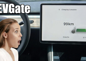 tesla range drop shocked driver #evgate