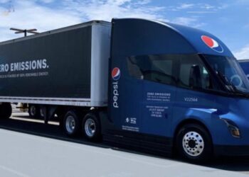 Tesla semi pepsi co