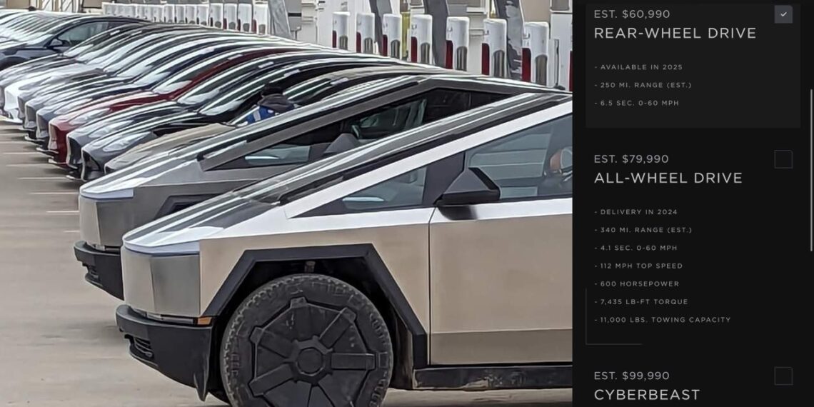 Tesla Cybertruck RWD vs AWD vs Cyberbeast