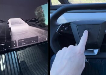 Tesla Cybertruck Infotainment Screen and Interior Detailed