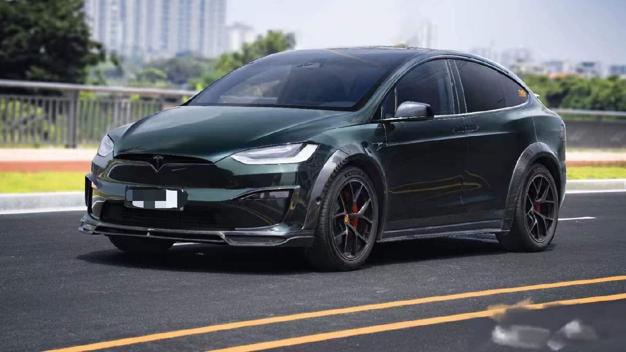 Tesla Model X Carbon Fibre Kit