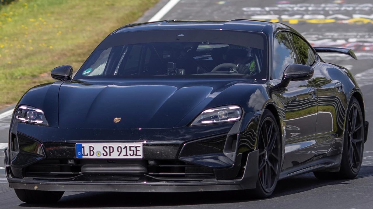New Porsche Taycan S Beats Tesla Model S Plaid Nurburgring