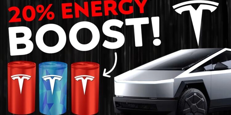 New Tesla 4680 Battery