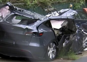 Tesla accident