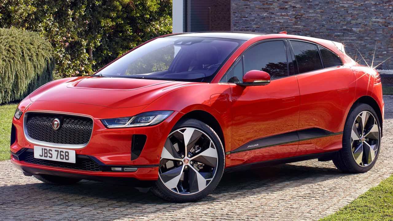 Jaguar I-Pace Front Three Quarters - Best Electric in USA 2024