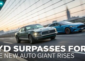 BYD Overtakes Ford USA Car Sales